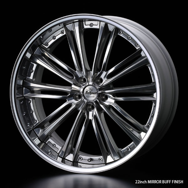 ベルゼビートxv Wed Kranze Cerberus 1 | “18x9.5 ET +18 & +22| Raw Chrome