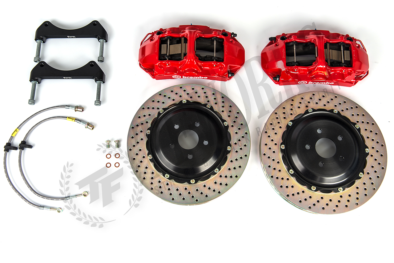 Brembo GT Front Drilled Big Brake Kit FRS/BRZ