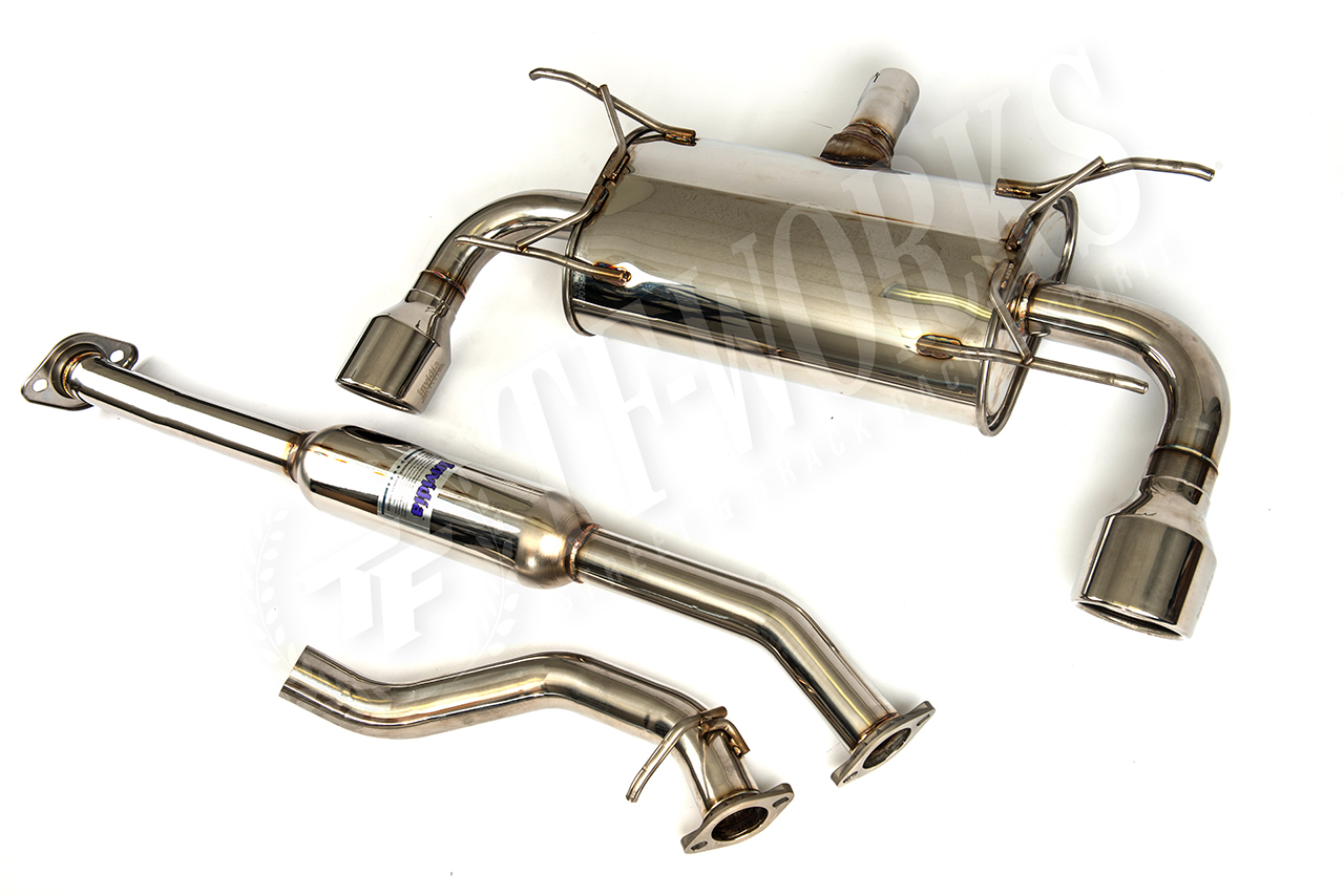 Invidia Q300 Catback Exhaust System w/ Rolled SS Tips