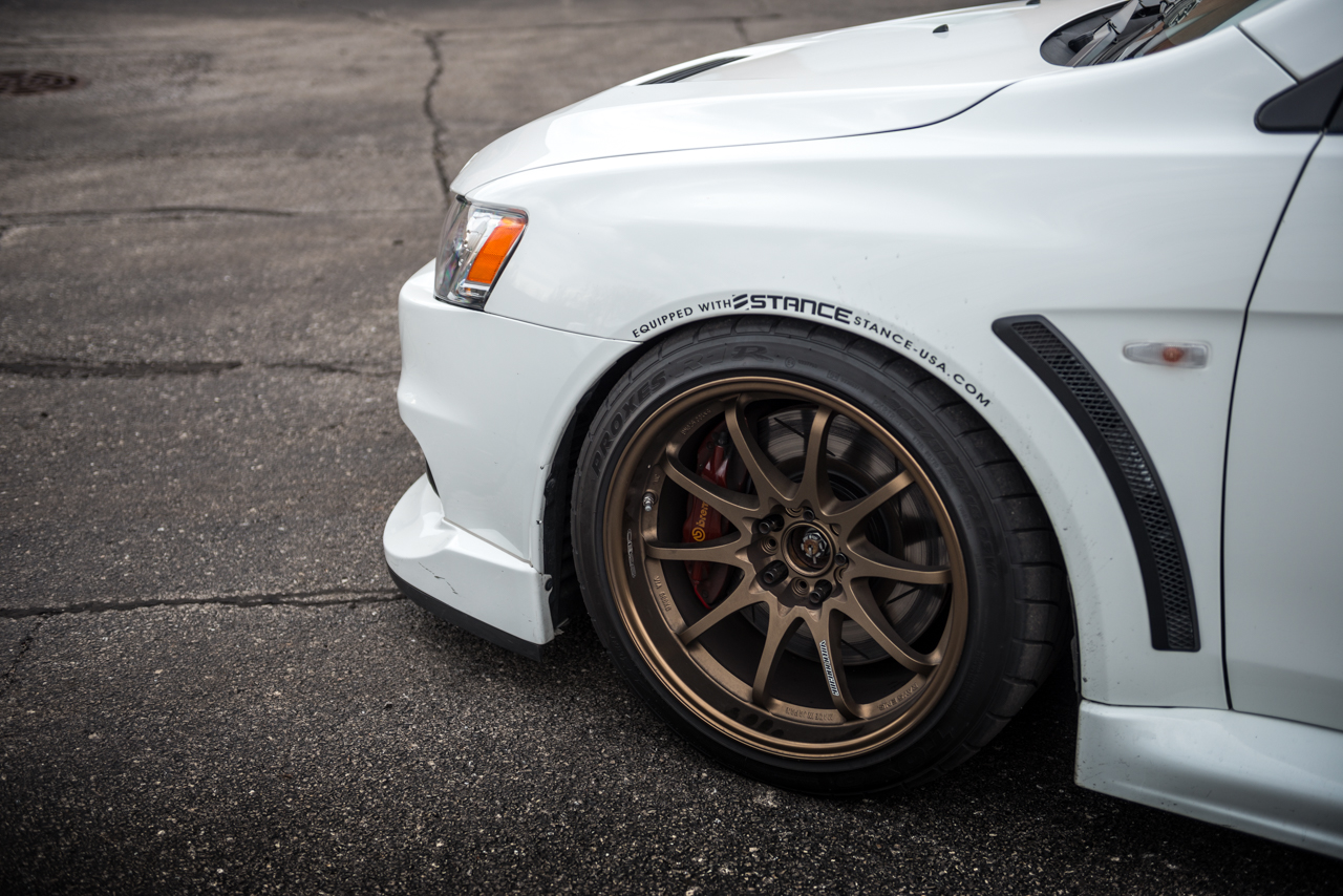 ***SOLD*** 2008 White Mitsubishi Lancer Evolution X GSR with SSS