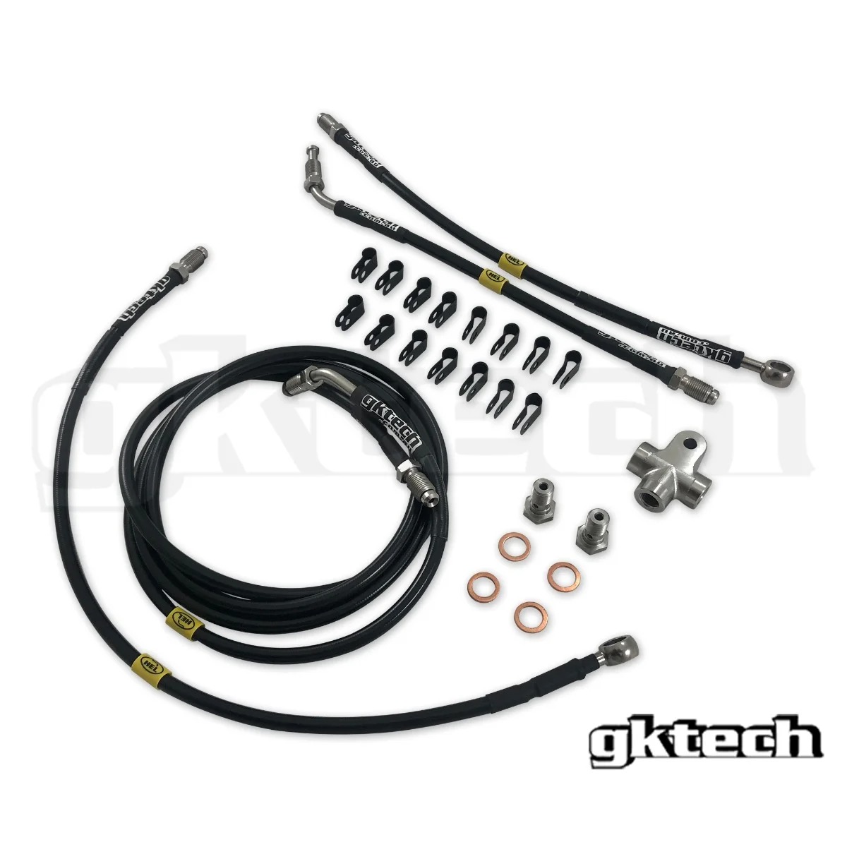 GKTECH S13 S14 S15 Stainless Steel Braided Teflon ABS Delete Kit