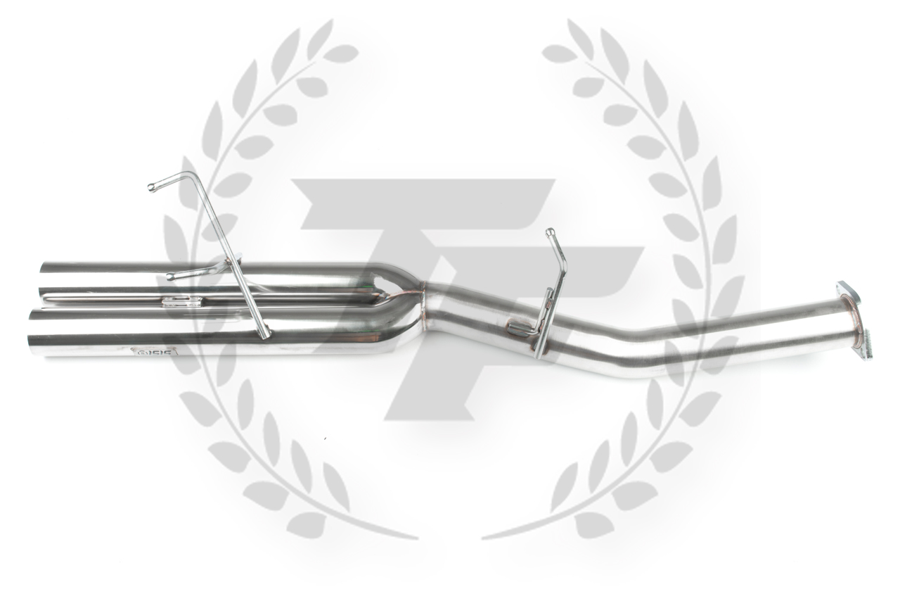 ISR Straight Dual 3" Dual Tip Exhaust Blast Pipe 8994 Nissan 240SX