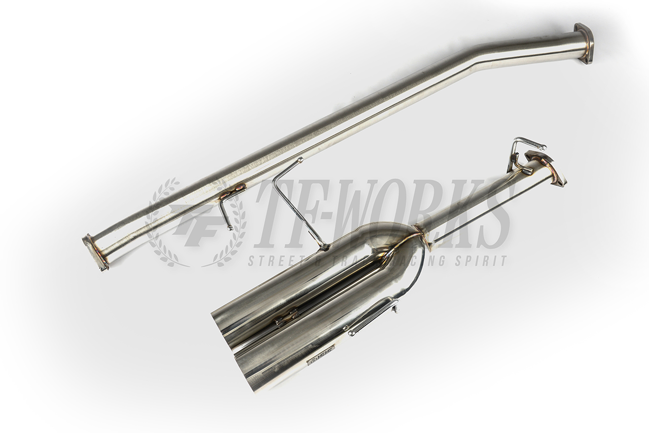 iskts　4.5.UV ISR Performance EP (Straight Pipes) Dual Tip Exhaust