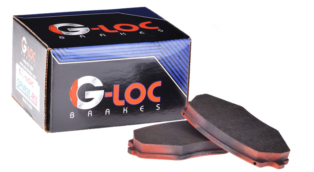 G Loc R10 Front Brake Pads Mitsubishi Evo 8 9 X