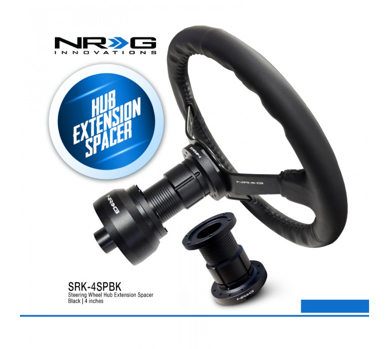 NRG - Steering Wheel Hub Extension Spacer (SRK-4SPBK)