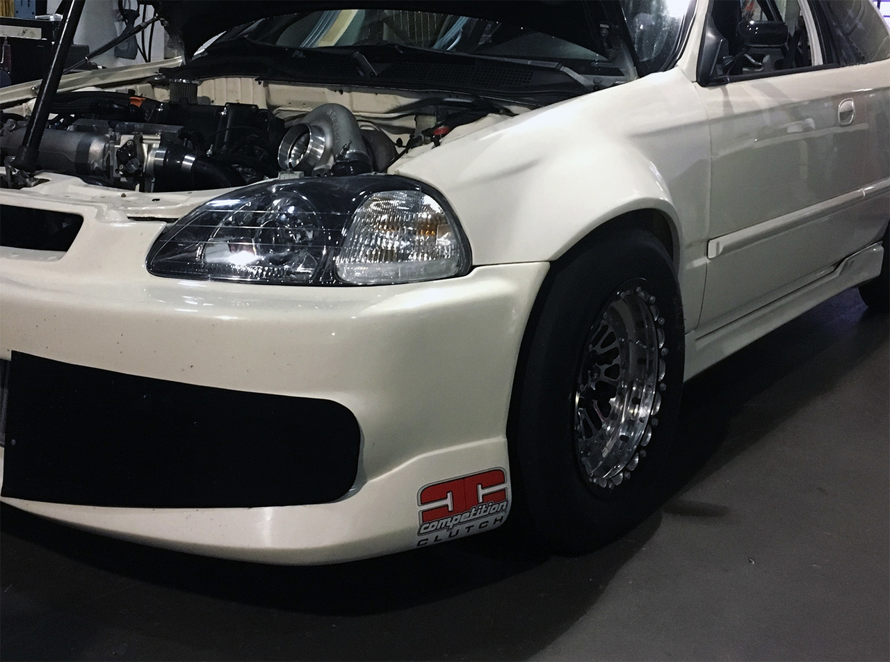 TFWorks Honda Civic EK Zenki (9698) +50mm Wide front fenders