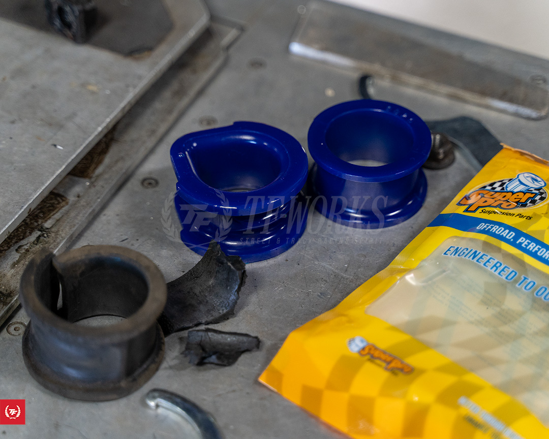 Superpro Steering Rack and Pinion Bushings Nissan 240SX S13 TF