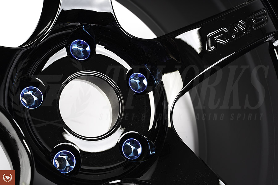 Project Kics Monolith T1/07 Lug Nuts - M14x1.5 (Glorious Black