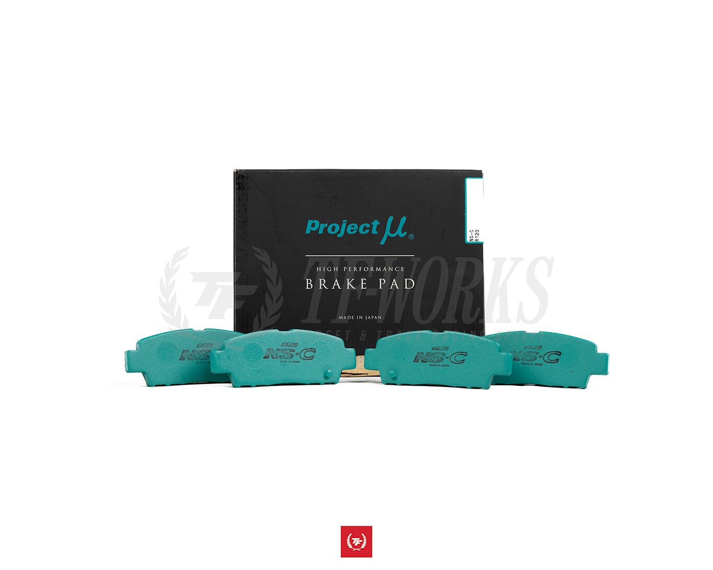 Project MU - Type NS Rear Brake Pads - JZX90 (Mark II, Cresta