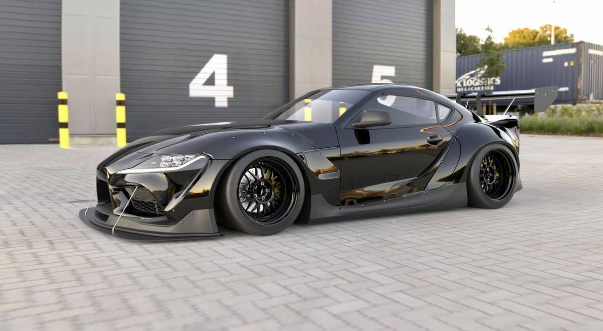 Pandem Toyota A90 Supra V1.5 Widebody, MKV Widebody, A90
