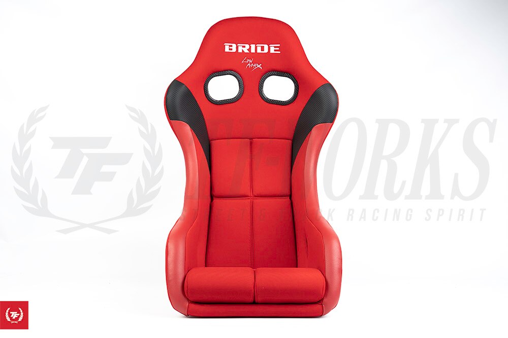 Bride Zeta IV Seat - Red / FRP - HANS Compatible