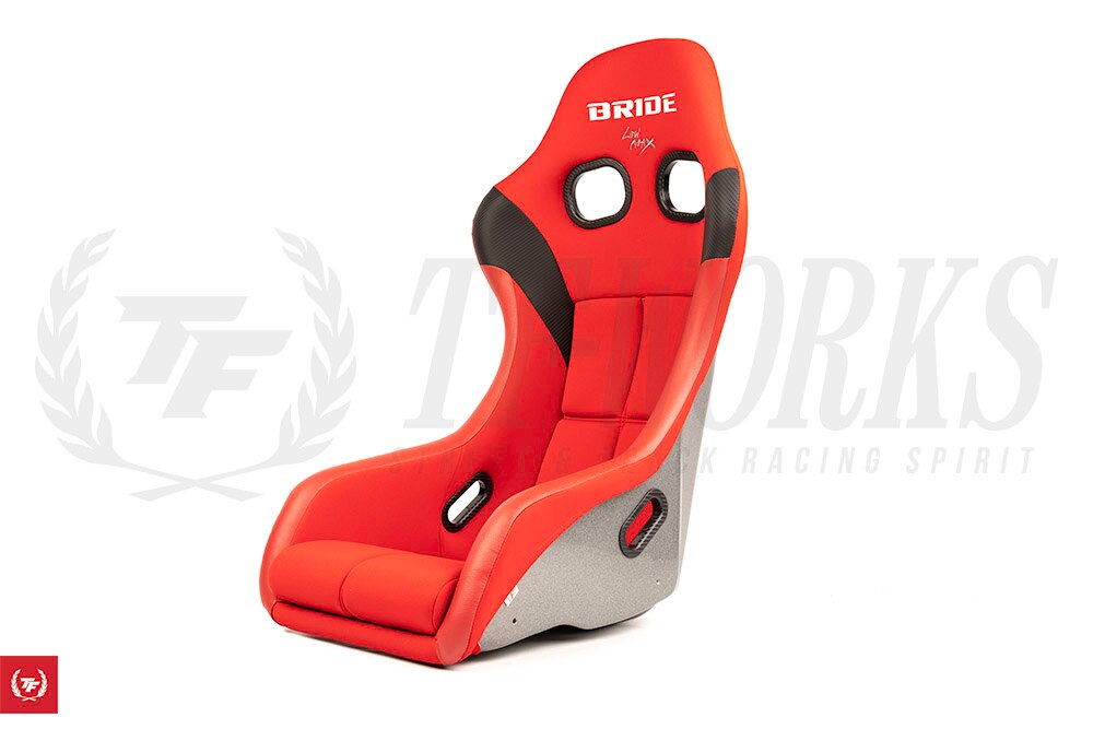 Bride Zeta IV Seat - Red / FRP - HANS Compatible