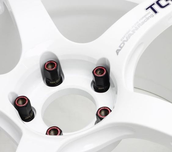 Muteki HR38 Open End Lug Kit (Black Chrome) W Ring