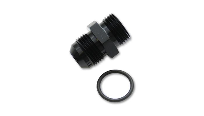 90-Degree 10AN To 8AN ORB Fuel Pump Rail Adapter – Universal, Aluminum Alloy, Black