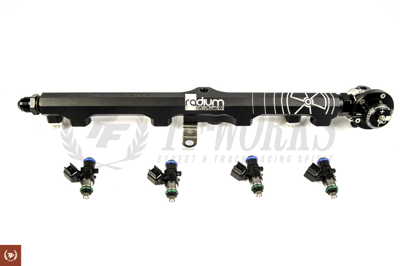 Radium Fuel Rail + Radium FPR + FIC Injectors S13 SR20DET
