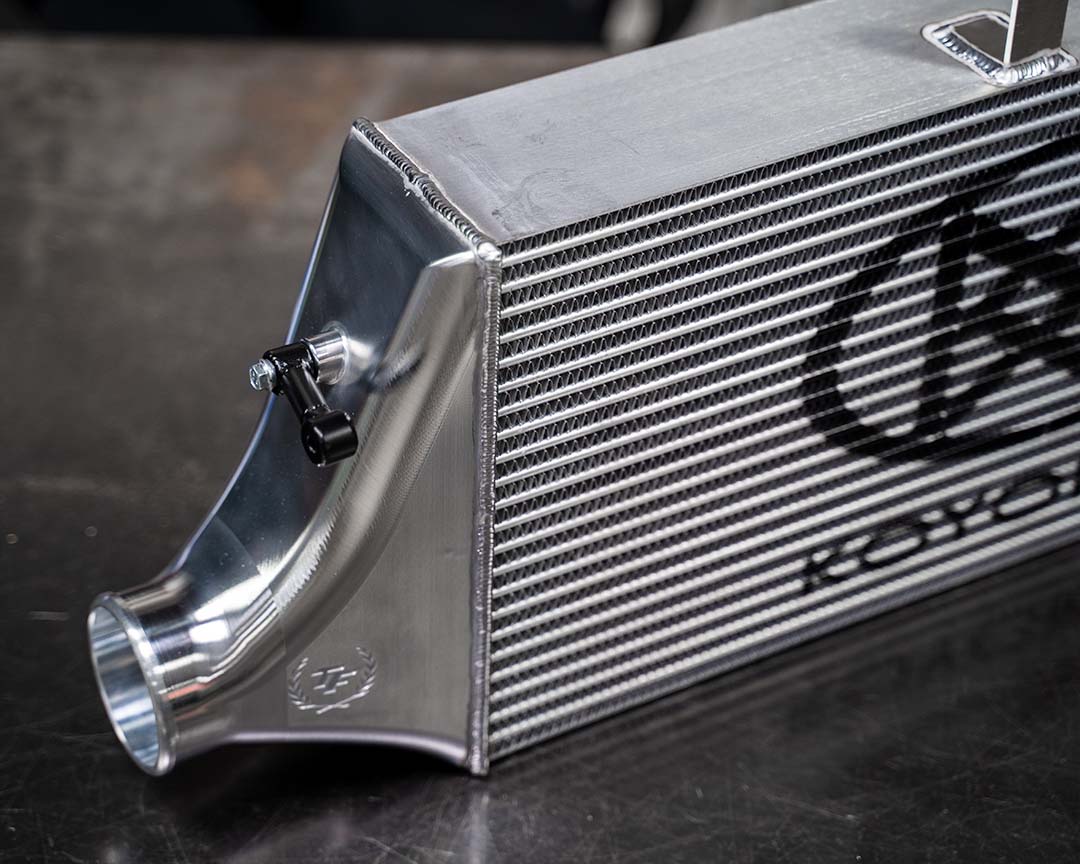 Koyo 4.0" Intercooler with TFWorks Billet Aluminum End Tanks