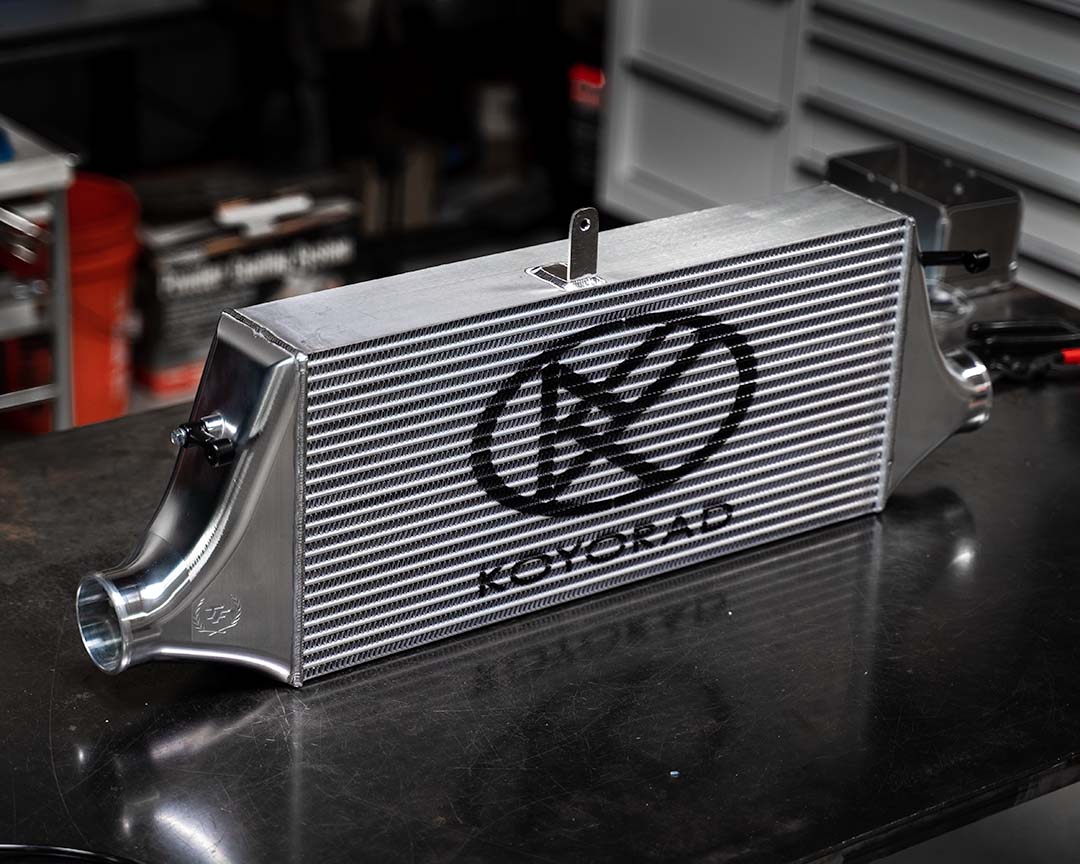 Koyo 4.0" Intercooler with TFWorks Billet Aluminum End Tanks
