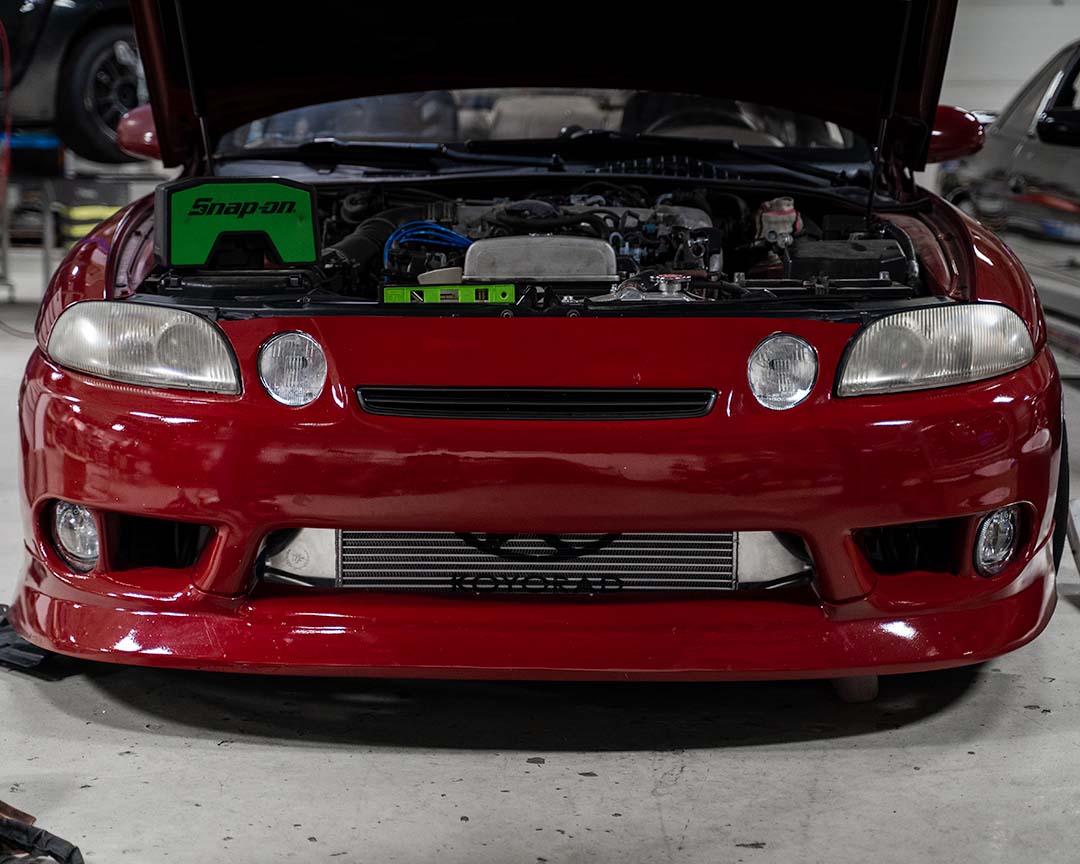 Koyo 4.0" Intercooler with TFWorks Billet Aluminum End Tanks