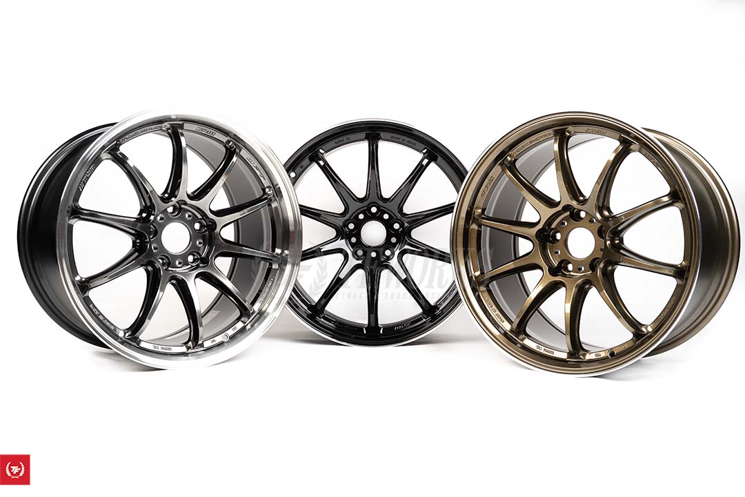 Work Emotion ZR10 Titanium Diamon Lip Cut / Diamond Black