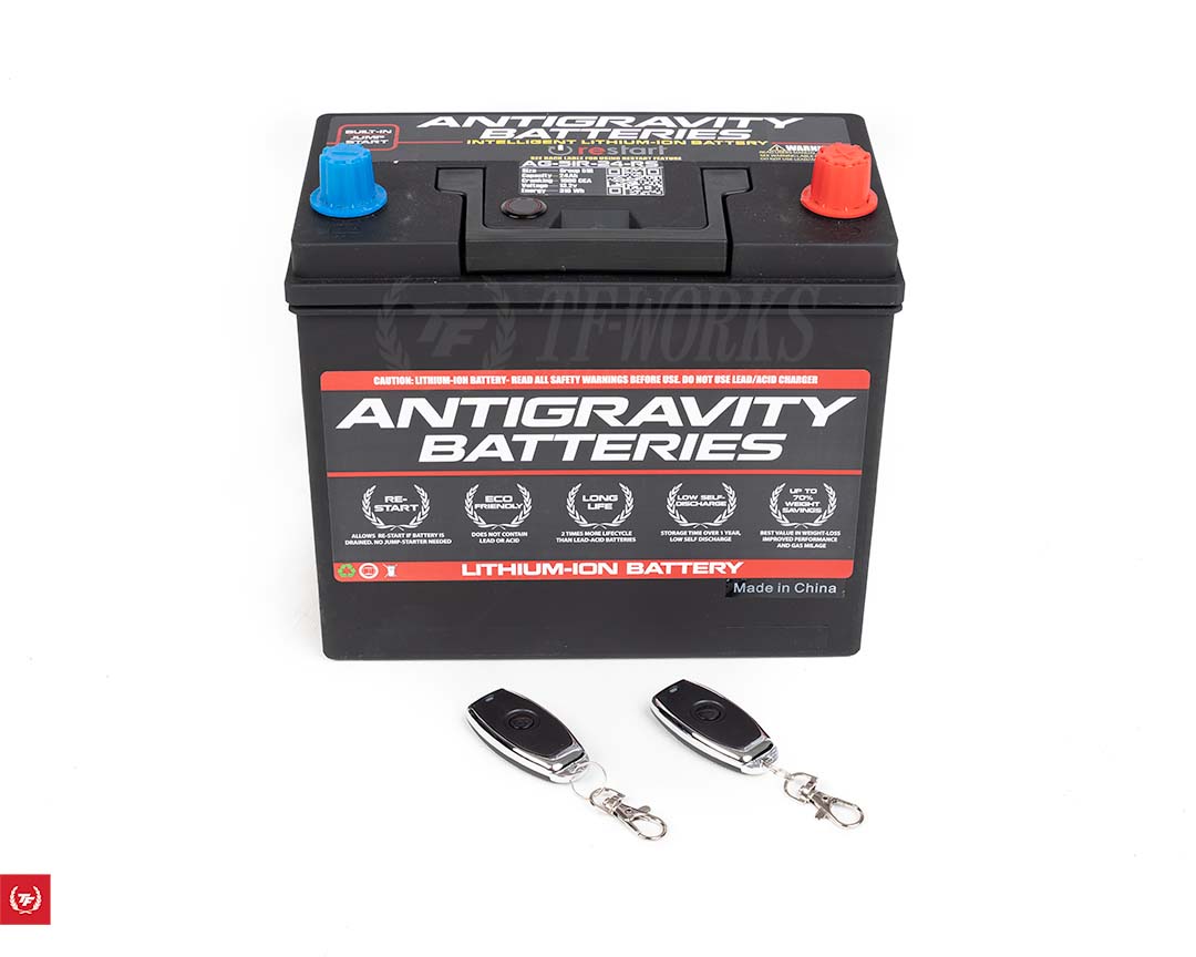 Antigravity Group-75/78 Re-Start Lithium Car Battery - 40Ah (15.6lbs /  1500CA) - TF Works / Touge Factory