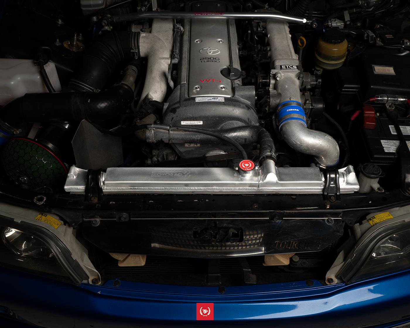 JZX90 / JZX100 Koyo Radiator + Shroud with Dual 12