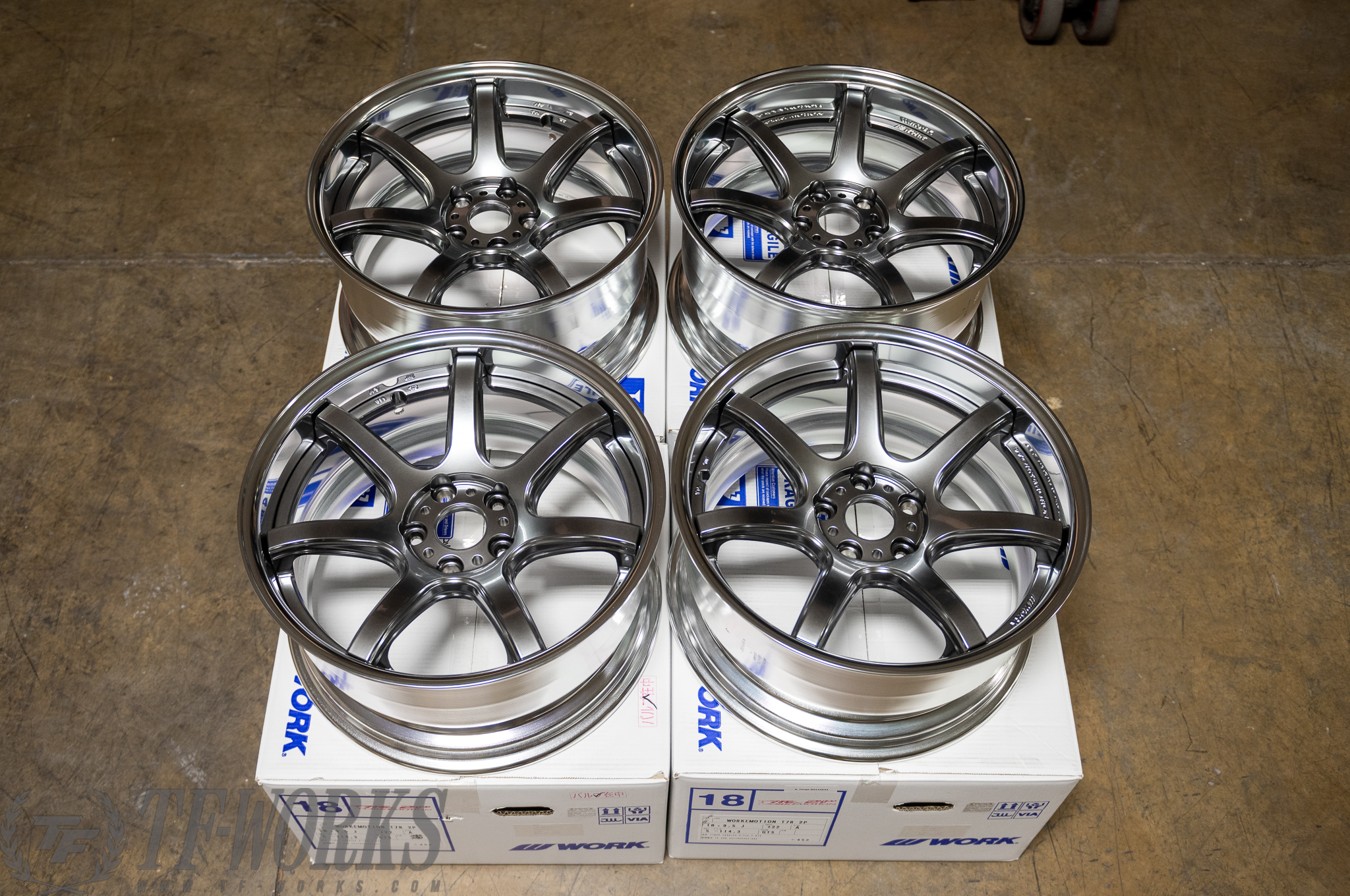 WORK EMOTION T7R 2P 4本 WORK EMOTION T7R 2P 4Wheels 19inch 9J +44 5×100 NO TIRE For