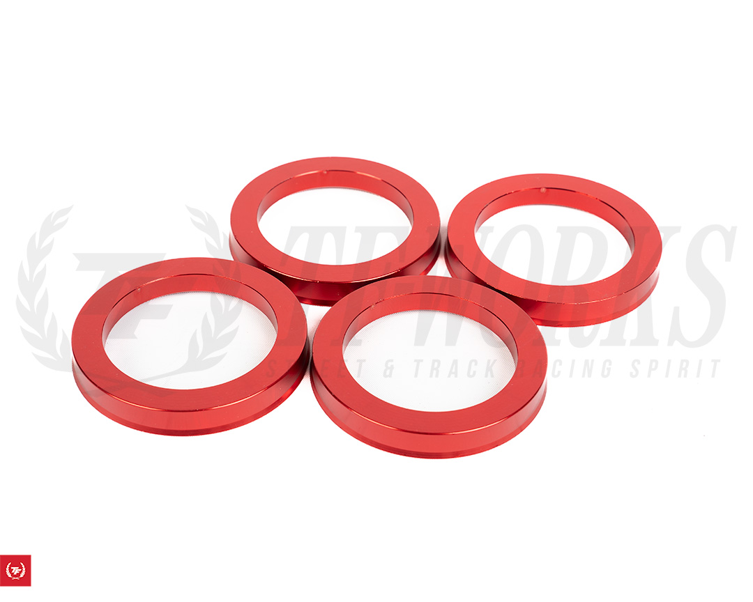 TF Aluminum Hubcentric Rings Miata / Corolla / Prius / Yaris (54