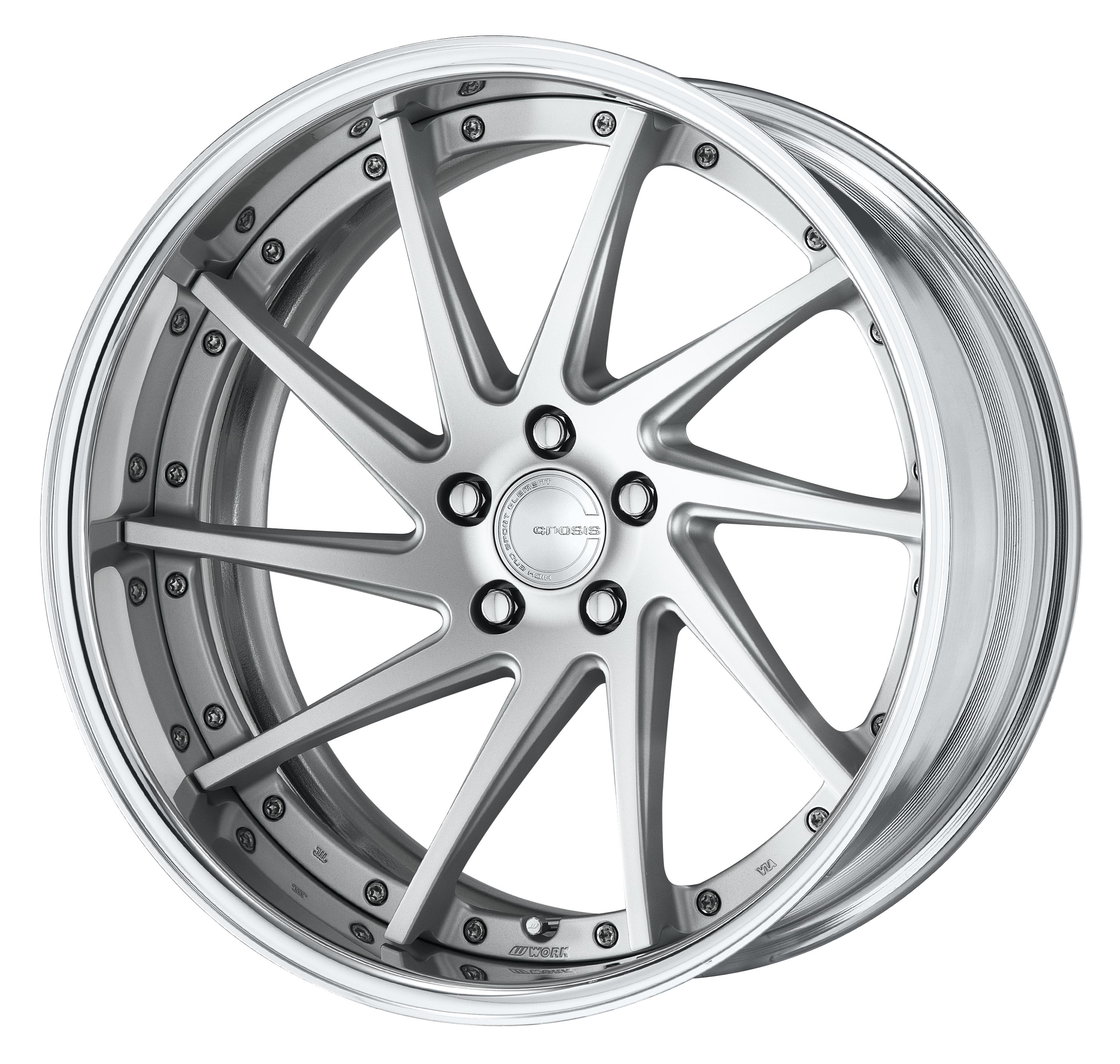 WORK 送料無料 ワーク GNOSIS CVS STEP RIM ミドルコンケイブ DEEP RIM Odisk 11.5J-22 +76～－34 5H-120 【1本 単品 新品】