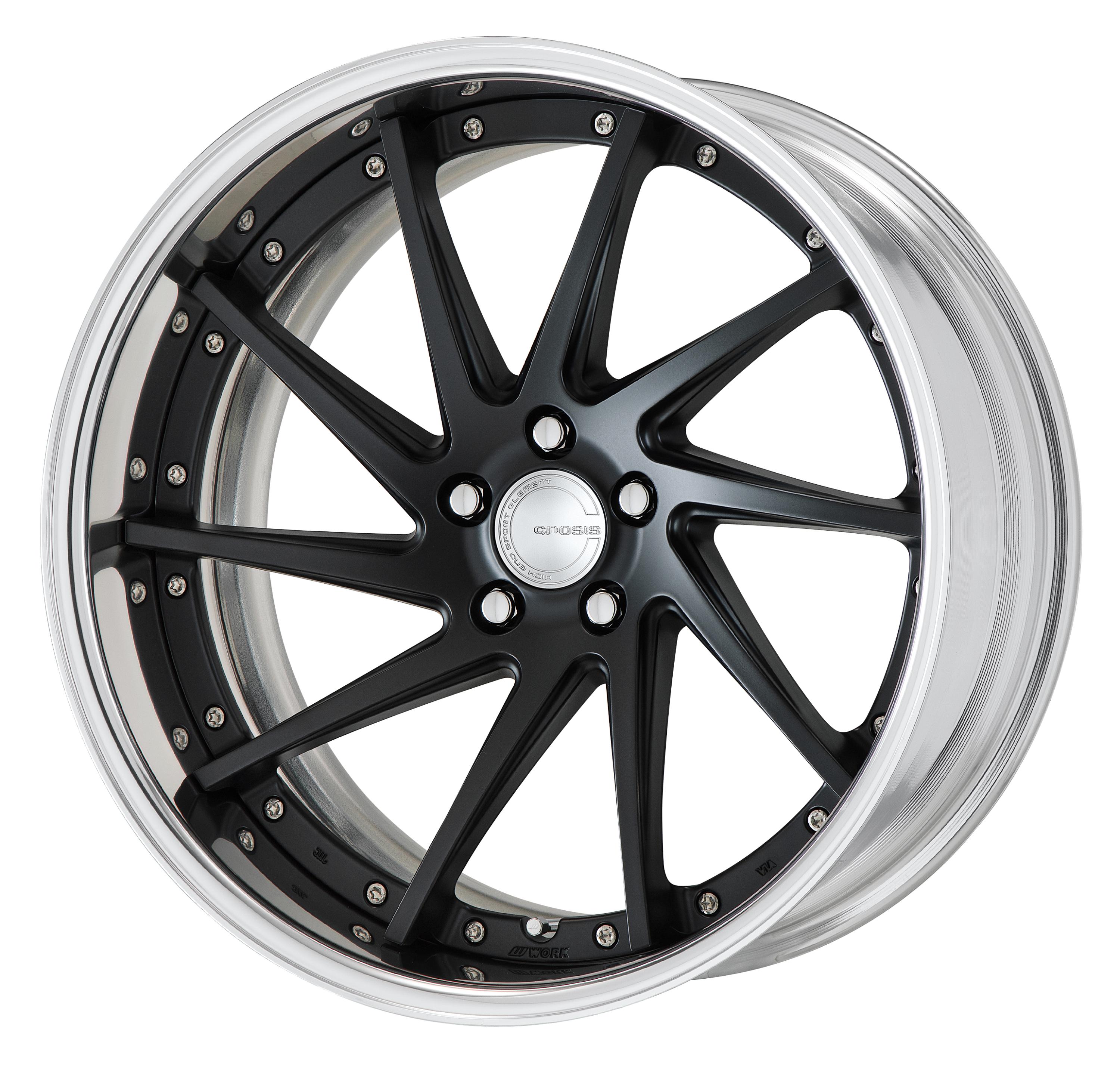 WORK 送料無料 ワーク GNOSIS CVS STEP RIM ミドルコンケイブ DEEP RIM Odisk 11.5J-22 +76～－34 5H-120 【1本単品 新品】