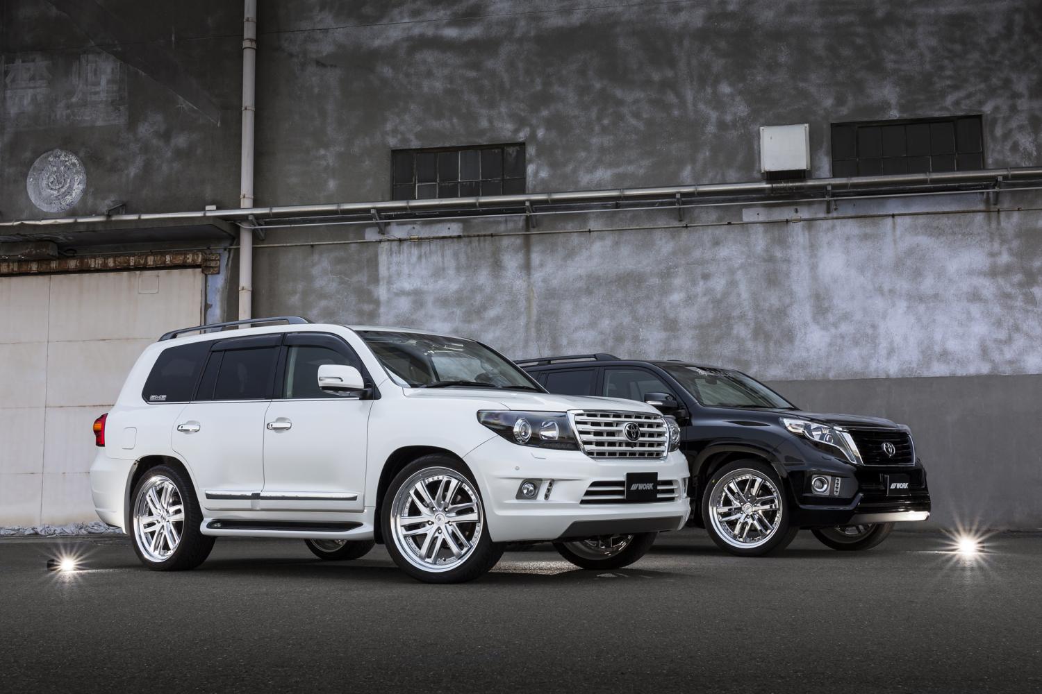 WORK WHEELS LS BRIGHTRING SUV 20