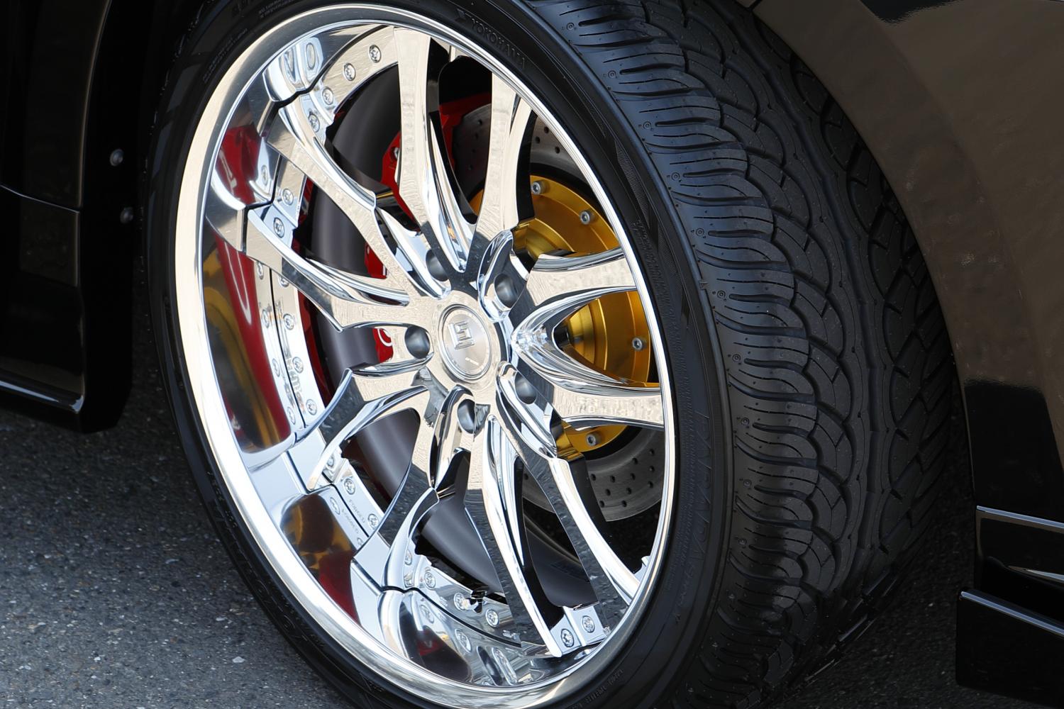 work LS bright ring suv 寝ん 22インチ