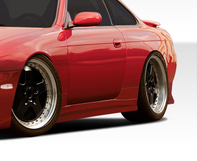 1995-1998 Nissan 240SX S14 Duraflex WX-9 Side Skirts Rocker Panels