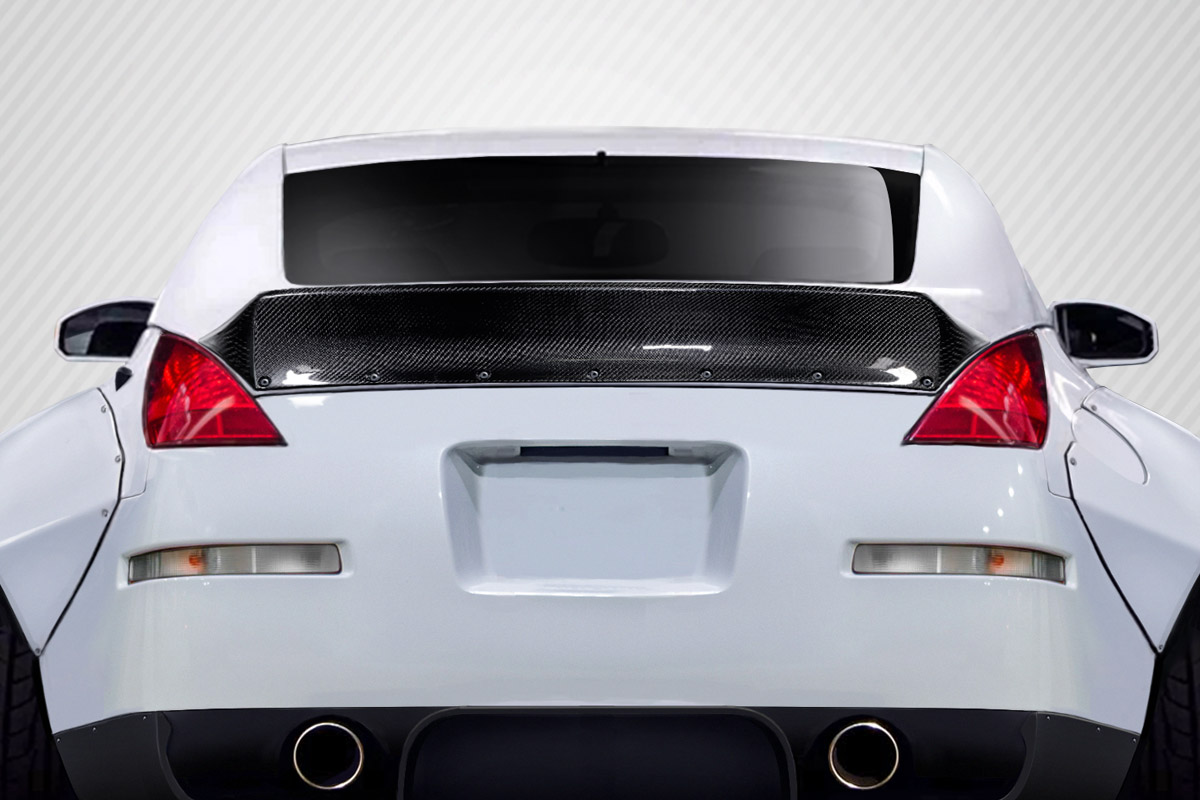 なーちゃん ③ 2003-2008 Nissan 350Z Z33 2DR Coupe Duraflex Vader 3 Rear