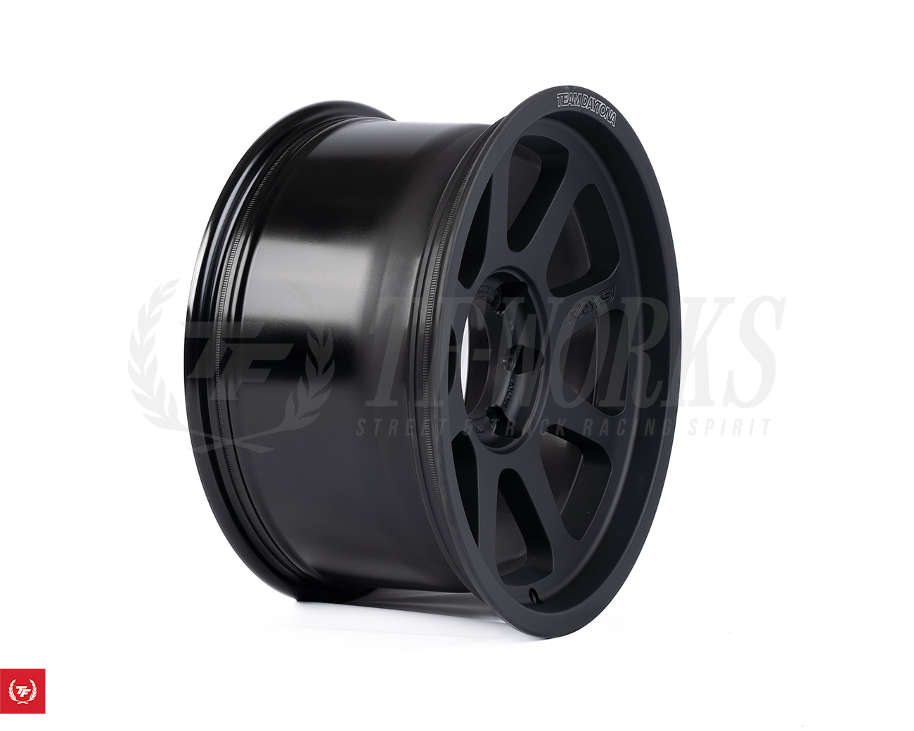 RAYS Team Daytona D108 6x139.7 Black Wheels - 18x9 +0 - Touge Factory