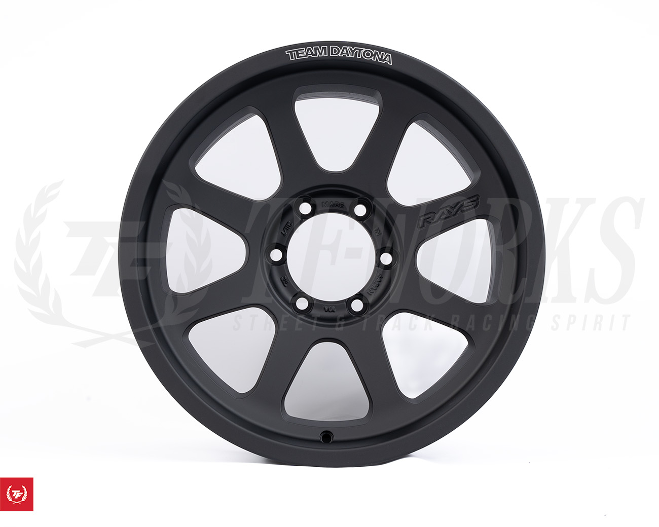 RAYS TEAM DAYTONA D108 9.0J-18インチ (0) RAYS Team Daytona D108 6x139.7 Black Wheels - 18x9 +0 - Touge Factory