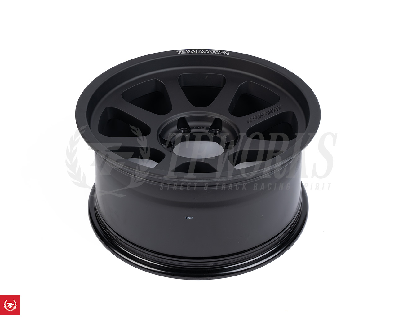 RAYS Team Daytona D108 6x139.7 Black Wheels - 18x8 +20 - Touge Factory