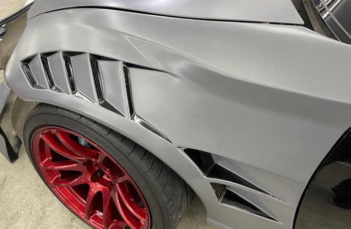 Origin Lab Toyota 86 ZN6 55mm Front Fenders ( Sameera Duct )