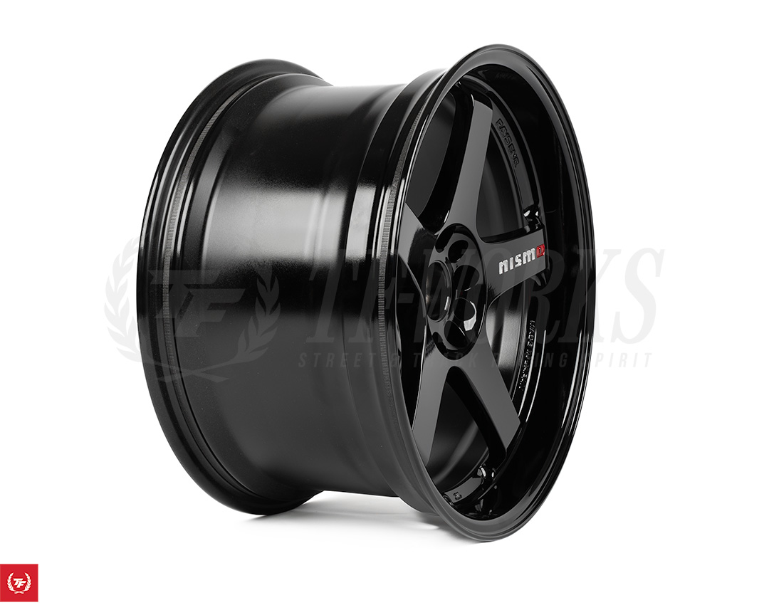 Nismo LMGT4 Omori Spec 18x9.5 +12 5x114.3 Gloss Black (SET)