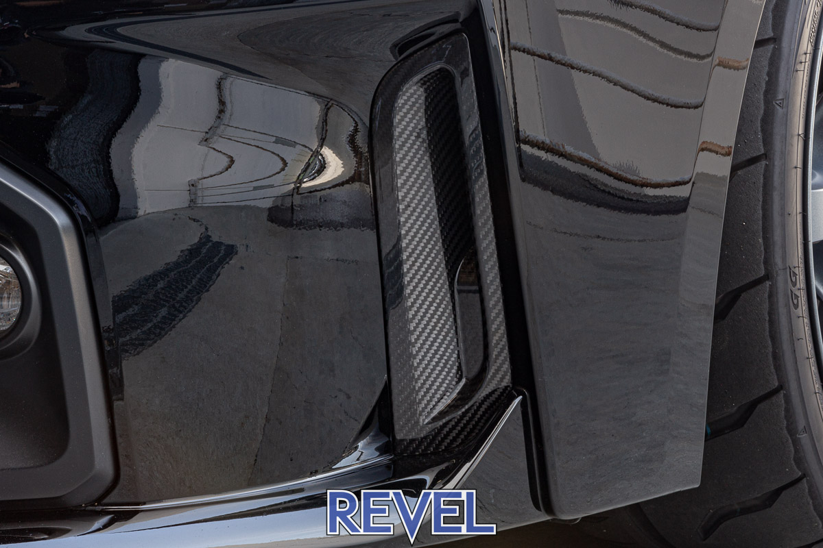 Revel GT Dry Carbon Front Bumper Duct Covers TF Works / Touge Factory
