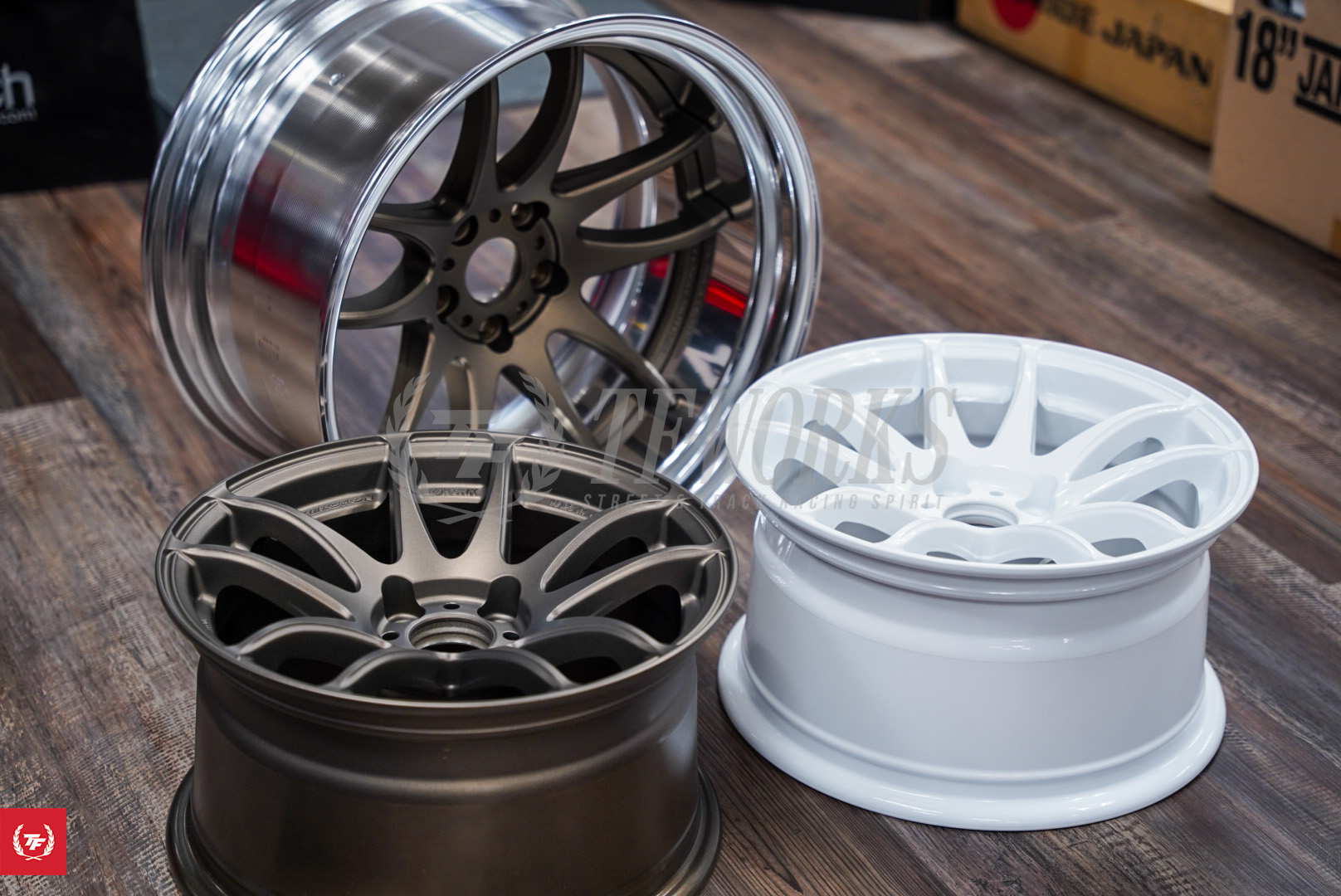 Work Emotion CR Kiwami 15x8+20 4x100 - Matte Bronze
