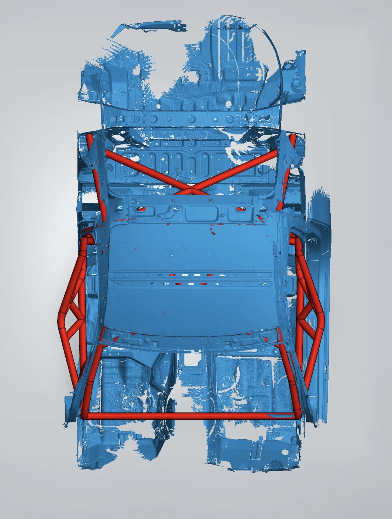 350Z Road Race X Diagonal Roll Cage Kit .120 Wall TF Works / Touge