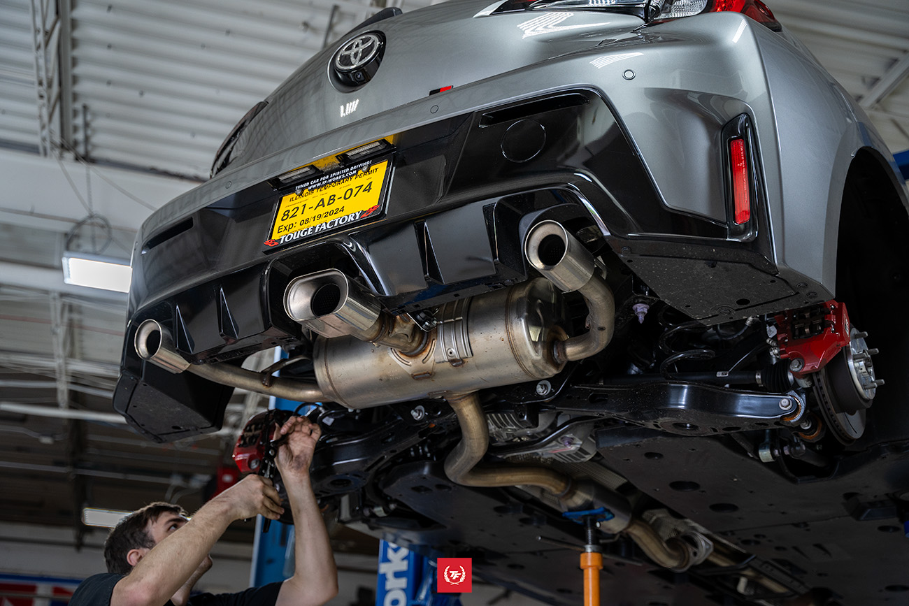 HKS Legamax Sports Exhaust - Toyota GR Corolla 4BA-GZEA14H 2023+