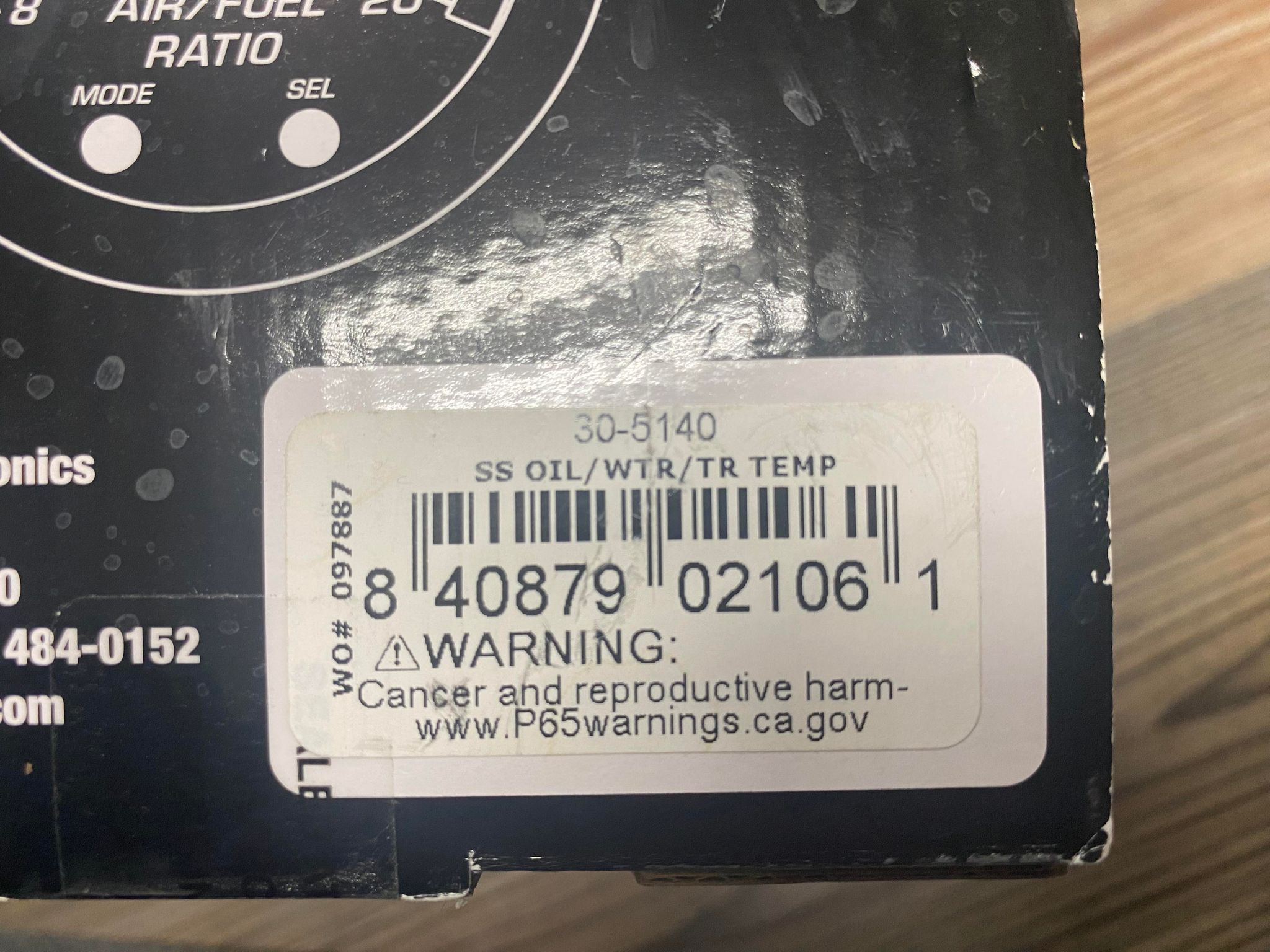 AEM Water Temp Gauge TF Works / Touge Factory