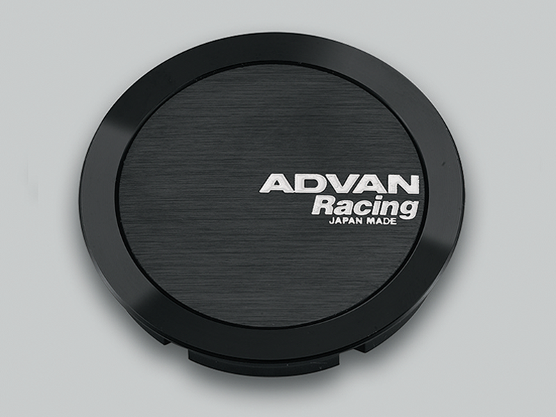 Advan 63mm Full Flat Centercap - Hyper Black main image 1