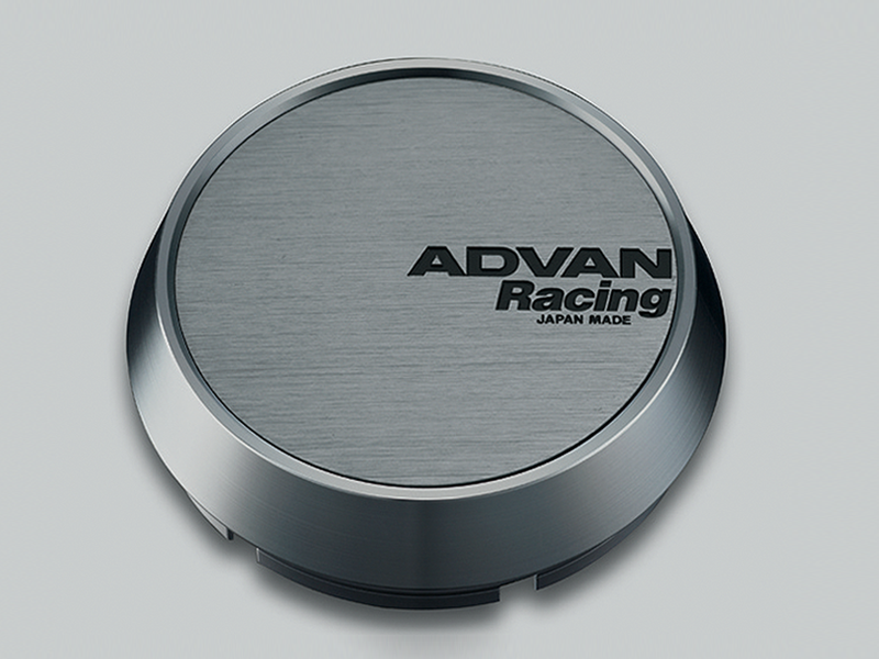 Advan 63mm Flat Centercap - Hyper Black main image 0