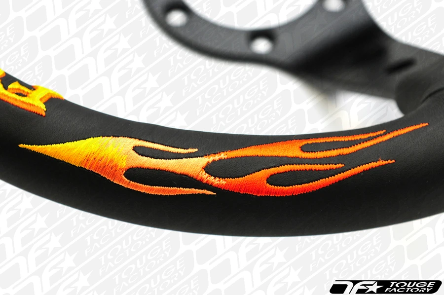 KEY'S RACING FOSSA MAGNA Deep Type Steering Wheel (330mm/Leather)