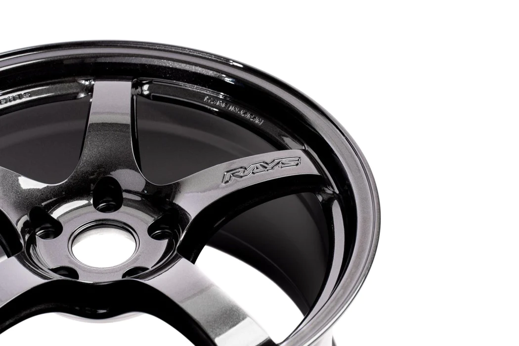 Gram Lights 57CR 17x9 +38 5x100 Glossy Black main image 0