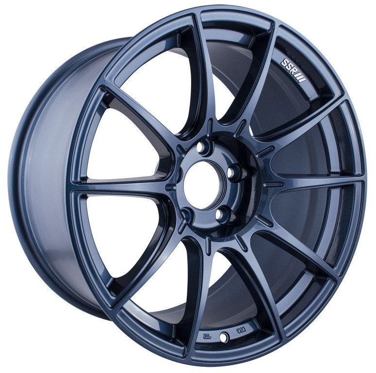 SSR GTX01 19x9.5 5x120 38mm Offset Blue Gunmetal Wheel - Touge Factory