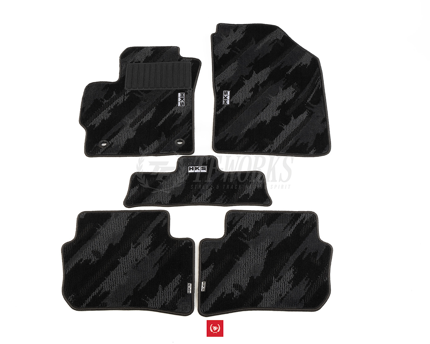 HKS FLOOR MATS ZN8/ZD8 FULL SET OCT LHD main image 0