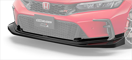 Mugen Front Under Spoiler Lip FL5 Civic Type R - Berlina Black Painted